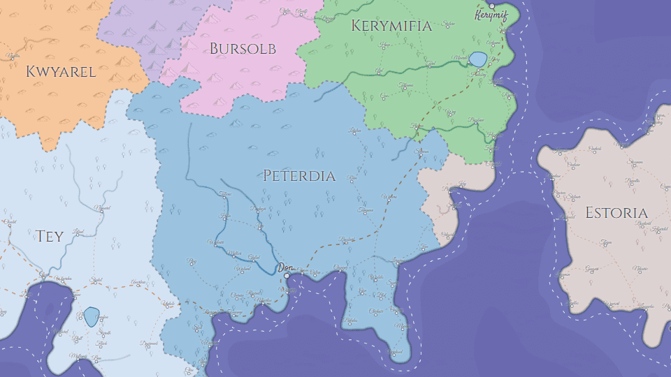 Azgaar's Fantasy Map Generator